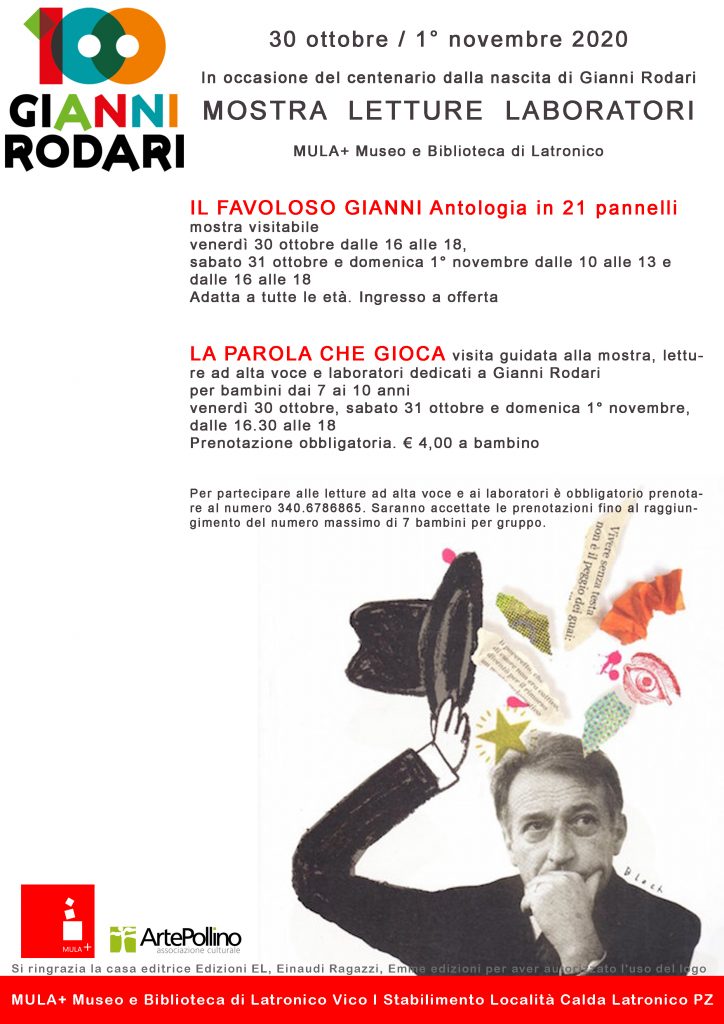 100 Gianni Rodari al MULA+