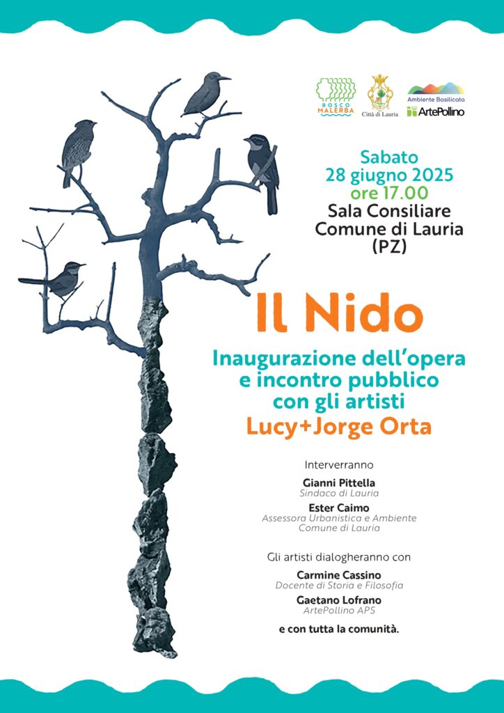 Lucy + Jorge Orta presentano il nuovo progetto “Il Nido”